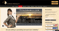 Desktop Screenshot of istockhomes.com